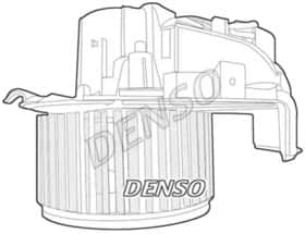 Вентилятор салона Denso DEA07022