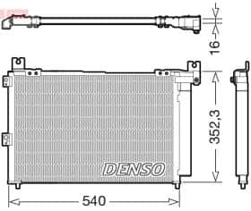 Радіатор кондиціонера Denso dcn44014