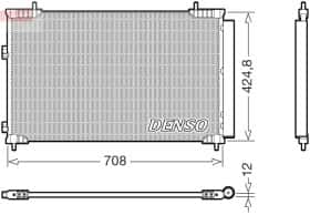 Радіатор кондиціонера Denso dcn51018