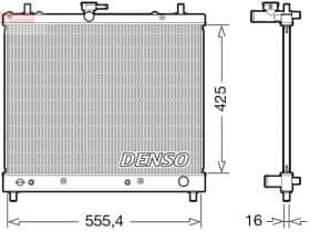 Радиатор охлаждения двигателя