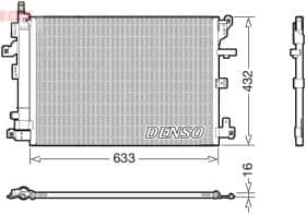 Радіатор кондиціонера Denso dcn33012