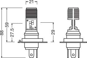 Лампа ближнього світла Osram 64185dwesy1hb