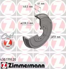 Тормозной барабан Zimmermann 430179120