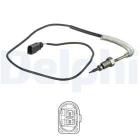 Датчик температуры выхлопных газов Delphi ts30158
