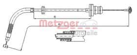 Тросик газу Metzger 12.7302