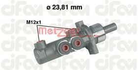 Главный тормозной цилиндр Metzger 202-280