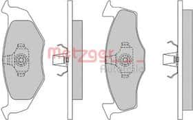 Тормозные колодки Metzger 1170023