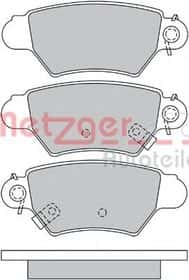 Тормозные колодки Metzger 1170042