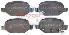Тормозные колодки Metzger 1170818