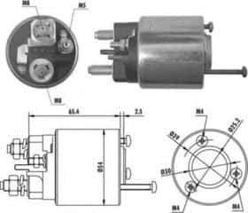 Тяговое реле стартера Magneti Marelli 940113050066