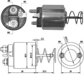 Тягове реле стартера Magneti Marelli 940113050371