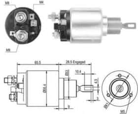Тягове реле стартера Magneti Marelli 940113050461