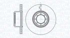 Тормозной диск Magneti Marelli 361302040488