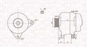 Генератор Magneti Marelli 063731921010