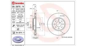 Тормозной диск Magneti Marelli 360406021900