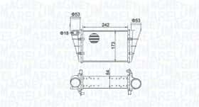 Интеркулер Magneti Marelli 351319204070