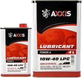 Моторное масло Axxis Power A LPG 10W-40 полусинтетическое