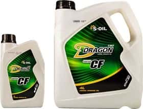 Моторна олива S-Oil Dragon CF-4/SG 10W-30 напівсинтетична