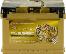 Аккумулятор G-Pard 6 CT-61-R Gold TRC061G00