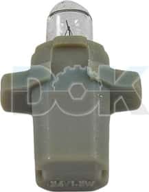 Автолампа Brevia BAX B8,3d 1,2 W прозрачная 24322c