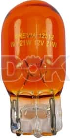Автолампа Brevia Amber WY21W WX3x16d 21 W помаранчева 12312C