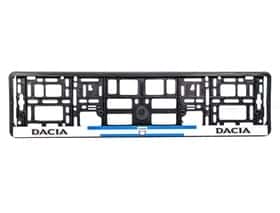 Рамка номерного знака Carlife NH051 колір чорний на Dacia
