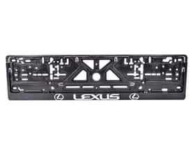 Рамка номерного знака Carlife NH60 черный Lexus