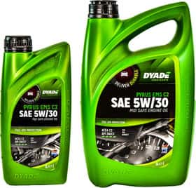 Моторное масло DYADE Pyrus EMS C2 5W-30 синтетическое