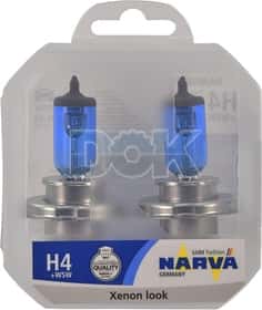 Автолампа Narva H4 P43t 90 W 100 W синяя 980152100