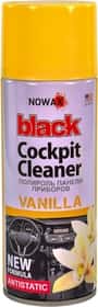Полироль для салона Nowax "Black" Cockpit Cleaner ваниль 450 мл