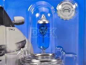 Автолампа Philips CrystalVision H4 P43t-38 55 W 60 W синя 12342CVB1