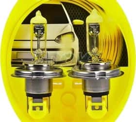 Автолампа Philips ColorVision H4 P43t-38 55 W 60 W жовта 12342CVPYS2