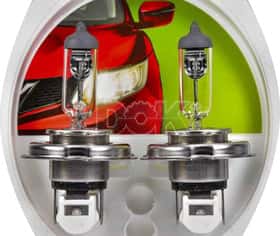 Автолампа Philips LongLife EcoVision H4 P43t-38 55 W 60 W прозора 12342LLECOS2