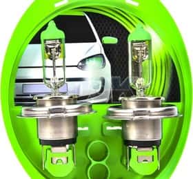 Автолампа Philips ColorVision H4 P43t-38 55 W 60 W прозора 12342CVPGS2