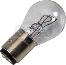 Автолампа Philips LongLife EcoVision P21/5W BAY15d 5 W 21 W прозора 12499LLECOCP