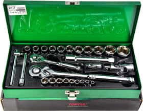 Набір торцевих головок та компонентів Toptul GCAD2802 1/2", 1/4" (28 пр.)