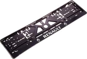Рамка номерного знака Vitol UKR15 цвет черный на Renault
