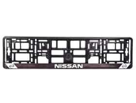 Рамка номерного знака Winso 000042 цвет черный на Nissan