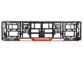 Рамка номерного знака Winso 000191 цвет черный на Toyota
