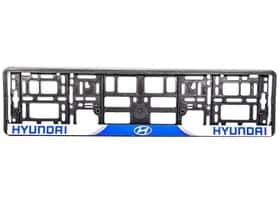 Рамка номерного знака Winso 000101 цвет черный на Hyundai