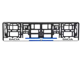 Рамка номерного знака Winso 000051 колір чорний на Dacia