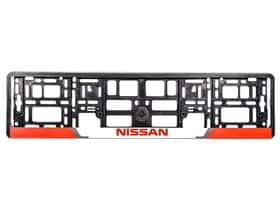 Рамка номерного знака Winso 000041 цвет черный на Nissan