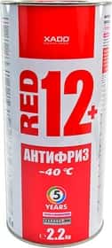 Готовий антифриз Xado (метал) G12+ червоний -40 °C Готовий антифриз Xado (метал) G12+ червоний -40 °C