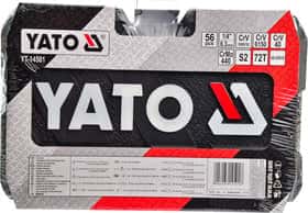 Набір торцевих головок та компонентів Yato YT-14501 1/4" (56 пр.)