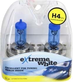 Автолампа Bosma EXTREME WHITE H4 P43t 55 W 60 W темно-голубая 8412