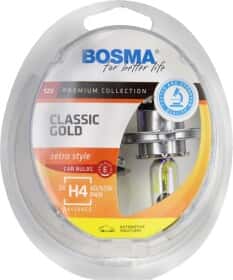 Автолампа Bosma CLASSIC GOLD H4 P43t 55 W 60 W прозора 8917