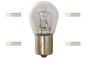 Автолампа Starline Standard P21W BA15s 21 W прозрачная 9999995