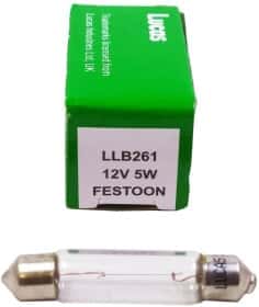 Автолампа Lucas SV7-8 5 W прозрачная LLB261T