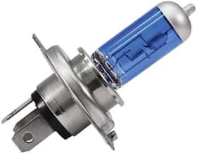 Автолампа Lucas H4 P43t 80 W 100 W темно-блакитна LLX484BLX2