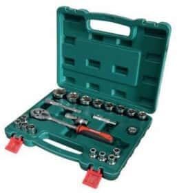Набор торцевых головок и комплектующих Braumauto BR-22 1/2" (22 пр.)